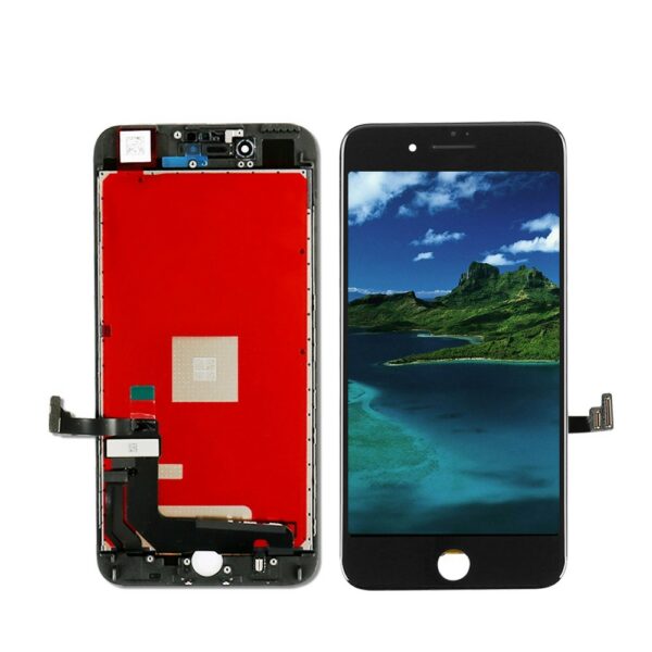 IPhone 7 Black 1 - Iphone 7 Sort LCD Display Touch Skærm (Premium kvalitet)