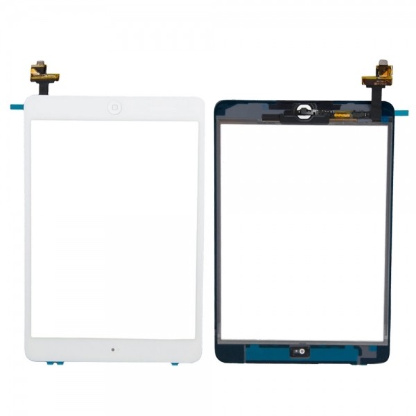 Ipad mini white - iPad Mini 1 Touch Skærm (OEM) – Med Home knap – Hvid