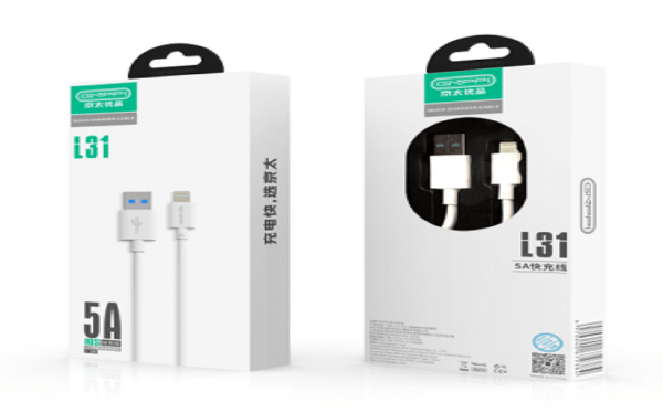 Resim5 - Iphone Usb Cable kyr-L31 5A Fast Oplader (10 Stk)