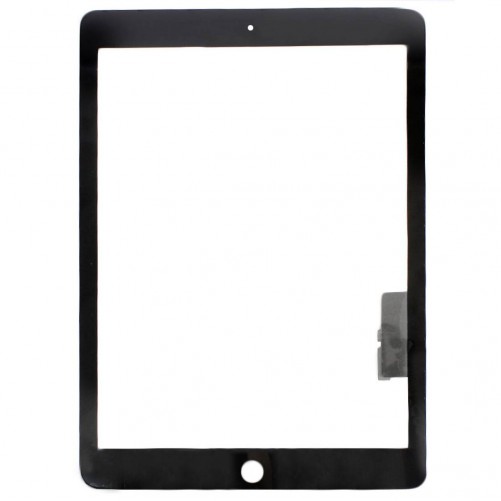 ipad air 1 touch sort uden knap 1 - iPad Air 1 Touch Skærm (OEM) – Uden Home knap – Sort