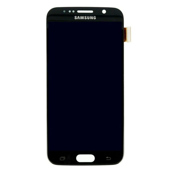 s6 siyah - Samsung Galaxy S6(SM-G920F) Lcd Skærm (Oem Kvalitet)