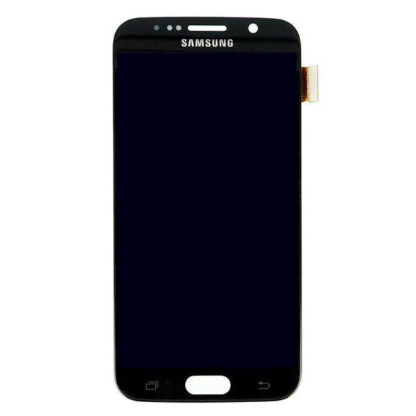 s6 siyah - Samsung Galaxy S6(SM-G920F) Lcd Skærm (Oem Kvalitet)