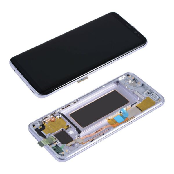 s8 plus beyaz - Samsung S8 Plus skærm Med Ramme OEM LCD