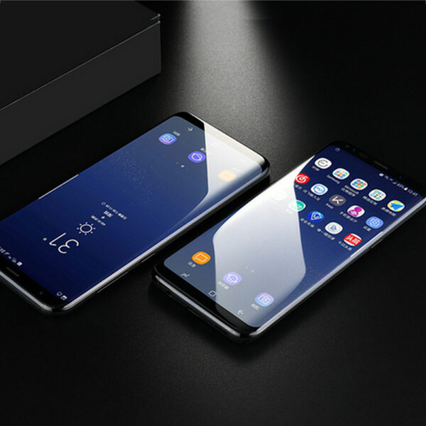 s8 - Samsung Note 20 Ultra Full Skærmbeskyttelse - Sort