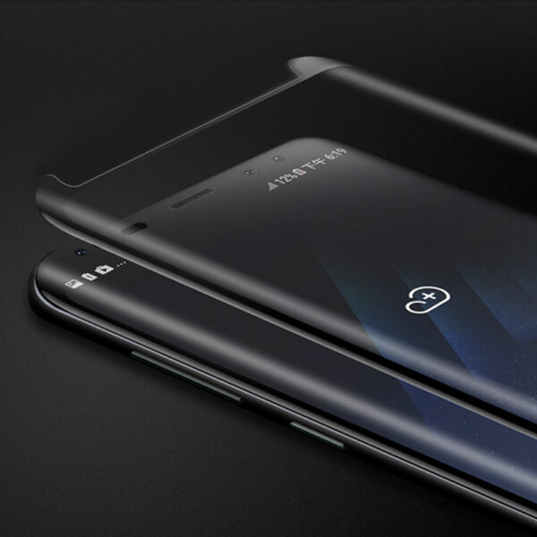 s95 - Samsung S8 Plus Full Skærmbeskyttelse - Sort
