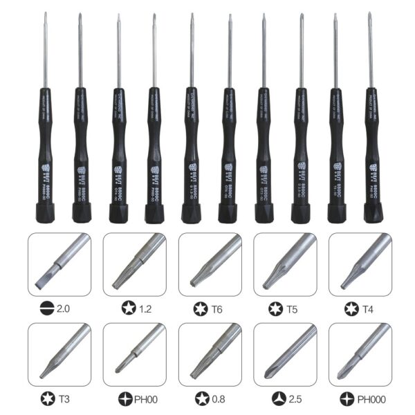 主31 - BST-8800C 10pcs precision screwdriver