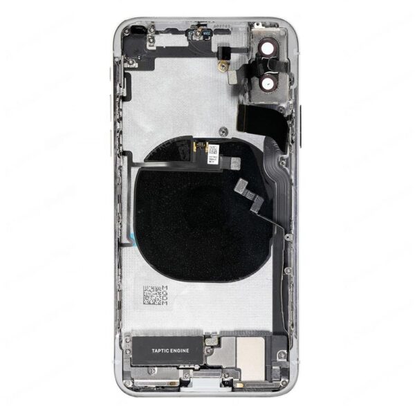 iphone x sort 3 - iPhone X Komplet Back Cover Housing