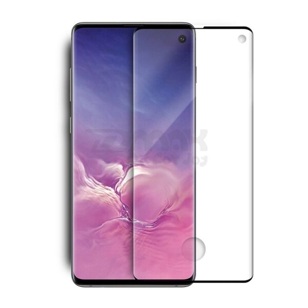 s10 1 - Samsung S10 Full Skærmbeskyttelse - Sort