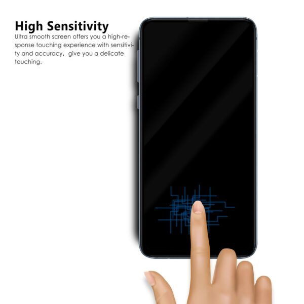 s10e4 - Samsung S10e Full Skærmbeskyttelse - Sort