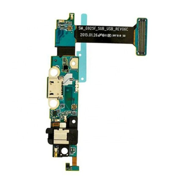 Dock Connector 2 1 - Samsung S6 Edge Dock connector / Charging Port Flex Cable - Opladerforbindelse Flex Kabel