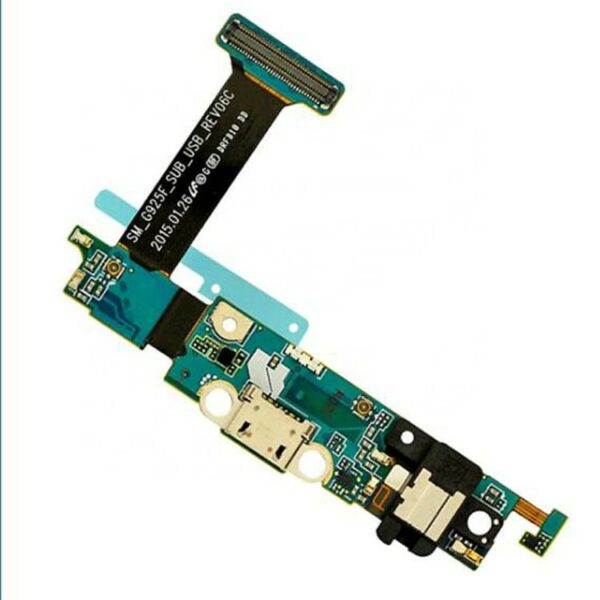 Dock Connector 3 1 - Samsung S6 Edge Dock connector / Charging Port Flex Cable - Opladerforbindelse Flex Kabel