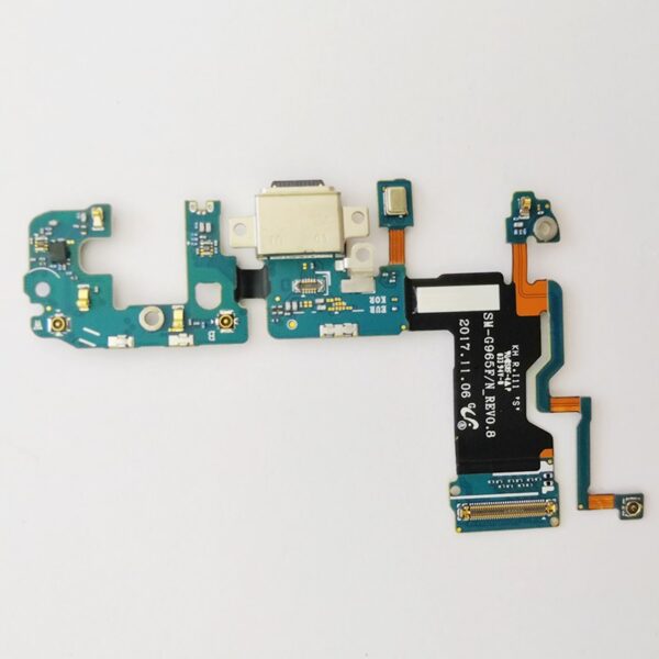 Dock Connector 3 6 - Samsung S9 Plus Dock connector / Charging Port Flex Cable - Opladerforbindelse Flex Kabel