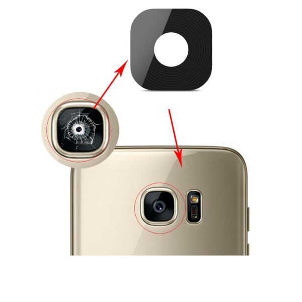 Samsung s7 camera lens 2 - Samsung S7 Edge Bag Kamera lens