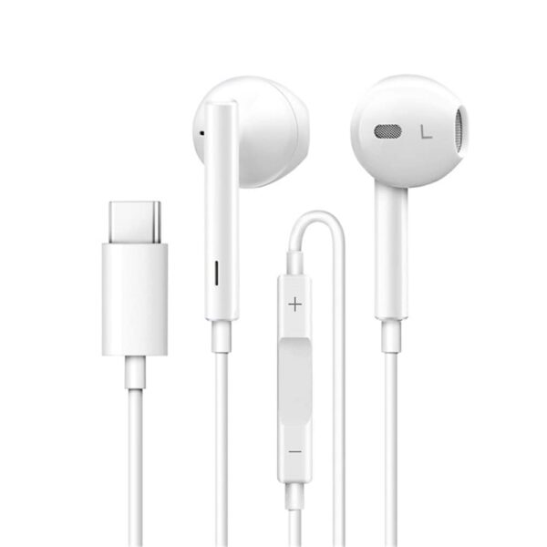 040107 8546 - USB-C In-Ear Headset Hvid
