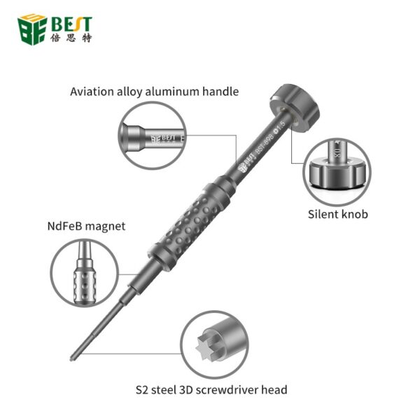 best4 - BEST 898 3D Screwdriver Ny Teknologi (T 0.8)