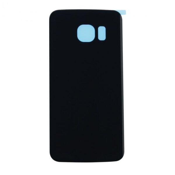 black 1 - Samsung Galaxy S6 Edge Bagglas (Med Logo)