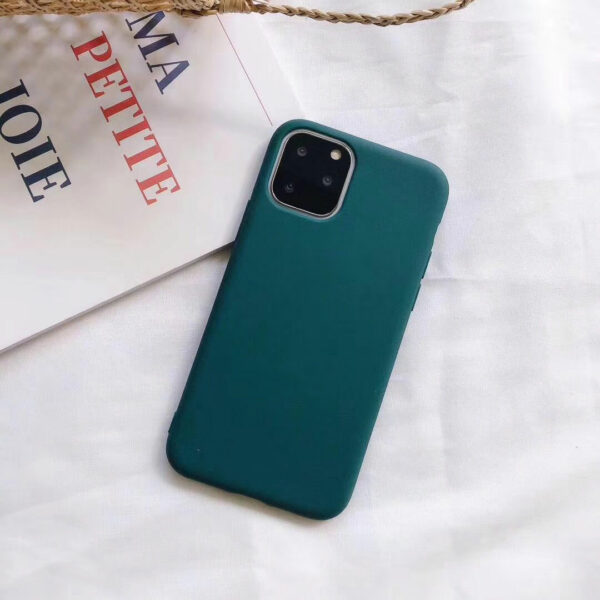 dark green - iPhone 12/iPhone 12 Pro Farve Silicon Cover