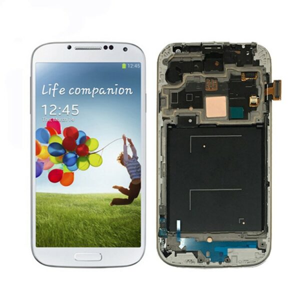 s4 - Samsung Galaxy S4(SM-i9505) Hvid Lcd Skærm (Oem Kvalitet)