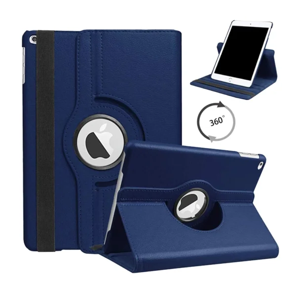 For iPad 10 2 2021 2020 Cover 360 Degree Rotating Case for Apple iPad 7th 8th.jpg Q90.jpg - IPad 10.Gen. 10,9 (2022) 360 graders rotering Flip PU Læder Cover