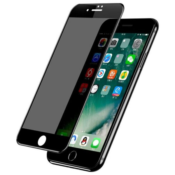kyr online 6 6 - iPhone 7 Plus - 8 Plus Privacy Skærmbeskyttelse (Anti-Spy)