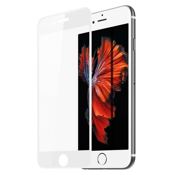 kyr online 6 hvid - iPhone 6 Plus / 6S Plus Full Skærmbeskyttelse