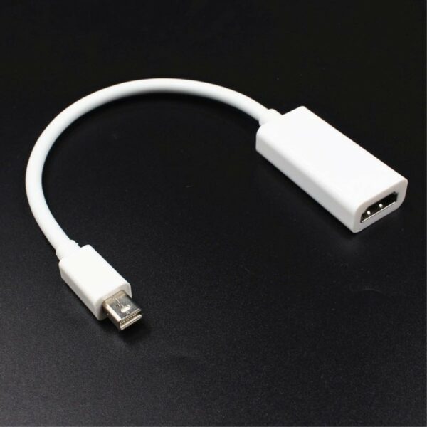kyr online 680200124A 3 1000X1000 - Mini DP to HDMI Adapter Cable for Apple Mac Macbook Pro Air