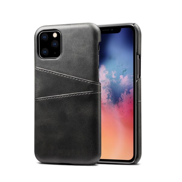 kyr online 7 2 - iPhone 12 Pro Max Læder Bagcover Med Kortholder