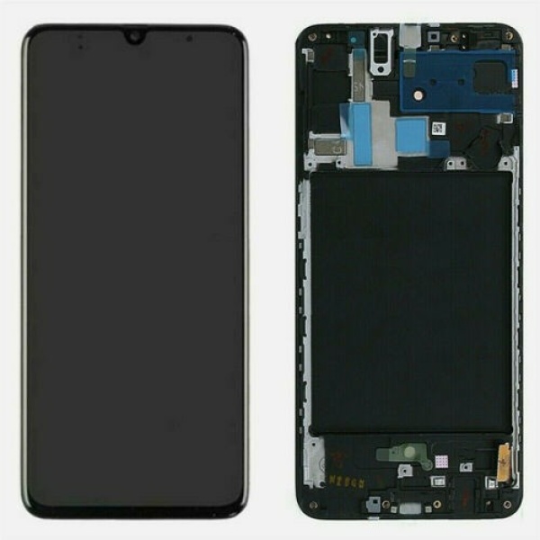 kyr online A70 1 - Samsung A70 Lcd Skærm Original Service Pack