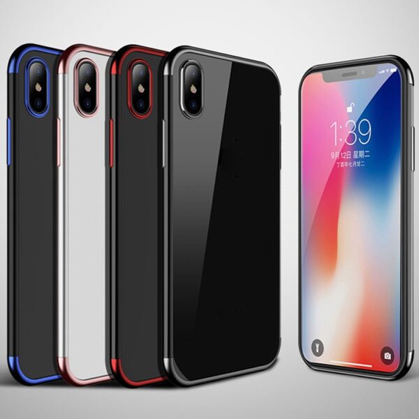 kyr online For Iphone XS Max 6 5 Electroplated 1 - iPhone 12 Mini Electroplating TPU Cover