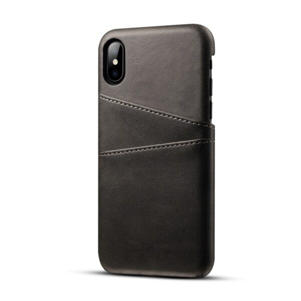 kyr - iPhone Xs Max Læder Bagcover Med Kortholder