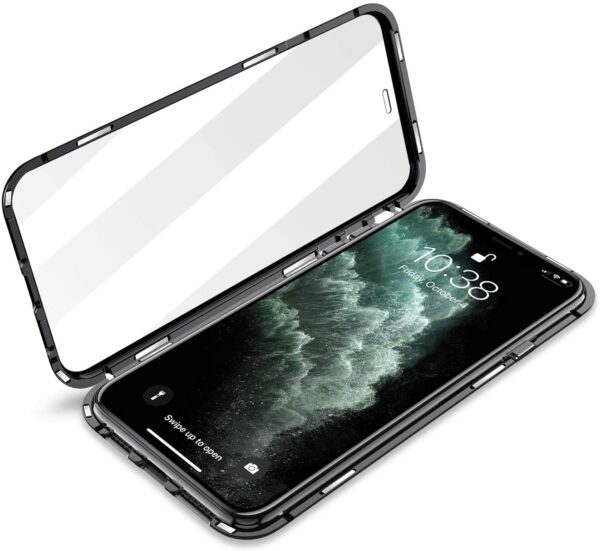 kyr online Hc6ed426d5d6c4aeabbbfa90f614d77adL - iPhone 13 Pro Max 360⁰ Magnetisk Cover Forside og Bagside Glass