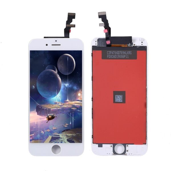 kyr online IPhone 6 - Iphone 6 Hvid Orginal LCD Display Touch Skærm (Oem)