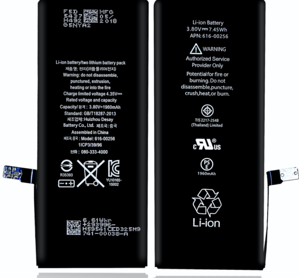 kyr online IPhone 6 Plus - iPhone 6s Batteri – Original Kapacitet