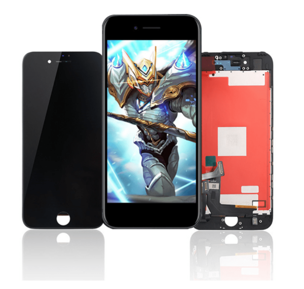 kyr online IPhone 7 - Iphone 7 Sort Orginal LCD Display Touch Skærm (Oem)