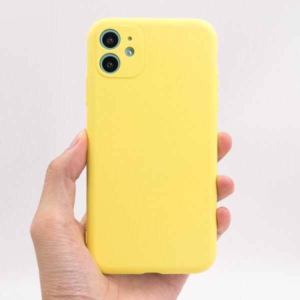 kyr online gul 1 - iPhone 11 Pro 360 Liquid Silicon Cover