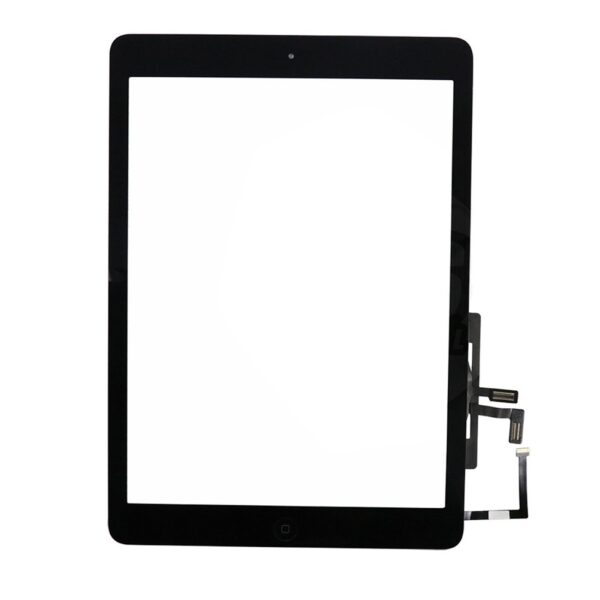 kyr online ipad 5 6 - iPad Air 1 Touch Skærm (OEM) – Med Home knap – Sort