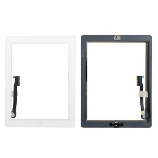 kyr online ipad 3 white - iPad 3 Touch Skærm (OEM) - Med Home knap - Sort