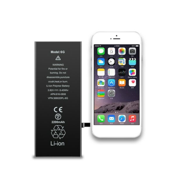 kyr online iphone 6 3 1 - iPhone 6s Batteri – Original Kapacitet