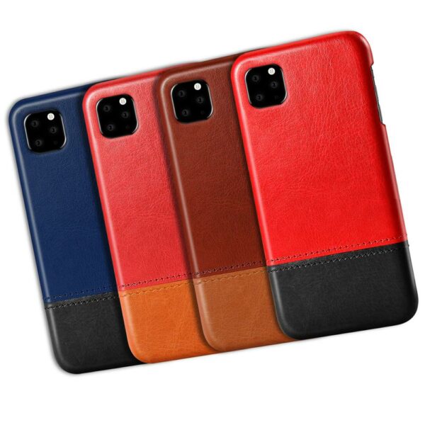 kyr online kyr online toplu 3 - IPhone 12 Pro Max To Farve PU Læder Cover