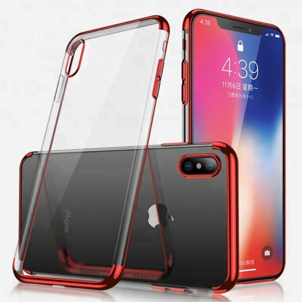 kyr online red - iPhone XS Max Electroplating TPU Cover