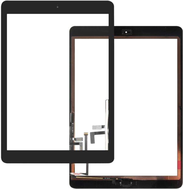 IPad 5 sort home - iPad 5 Touch Skærm (OEM) – Med Home knap – Sort