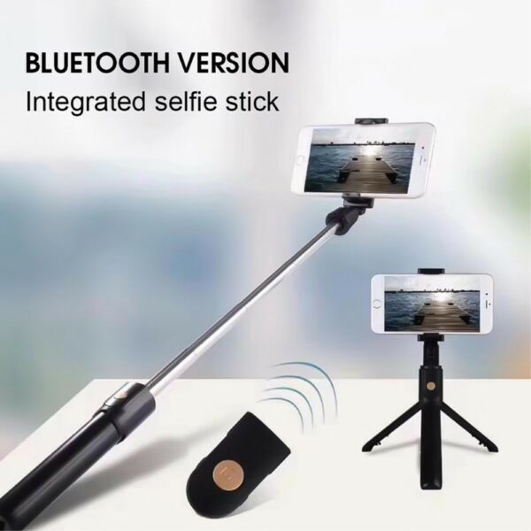 SC 682300019 1 1000X1000 - Bluetooth Selfie Stang & Mobile Universal 3-i-1 Tripod