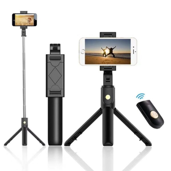 SC 682300019 3 1000X1000 - Bluetooth Selfie Stang & Mobile Universal 3-i-1 Tripod