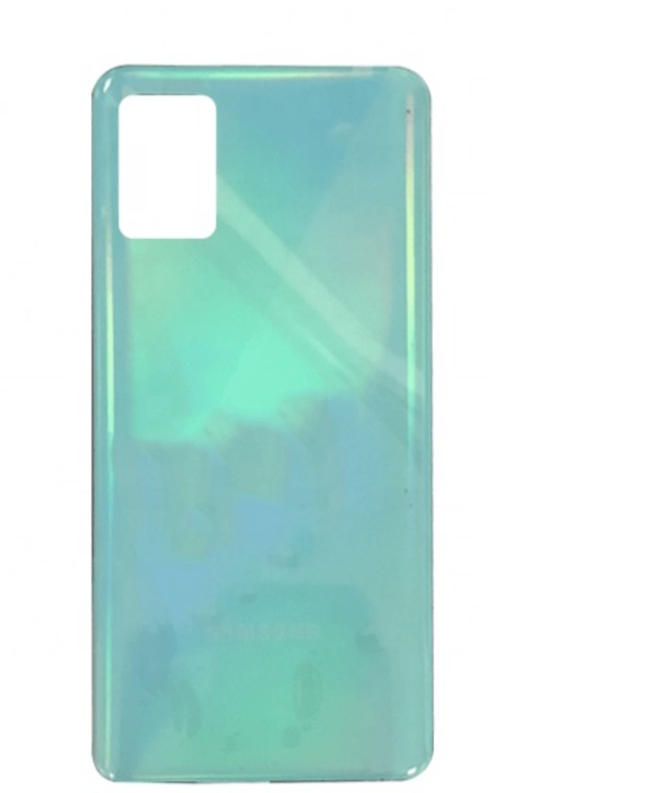 Samsung A51 Green - Samsung Galaxy A51 Bagglas/Batteri Cover/Back Glass (Med Logo)