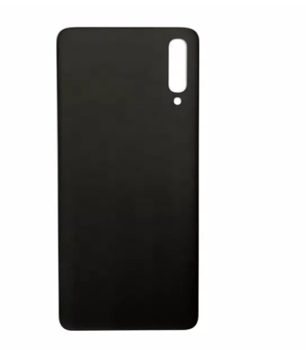 Samsung A70 Black - Samsung Galaxy A70 Bagglas/Batteri Cover/Back Glass