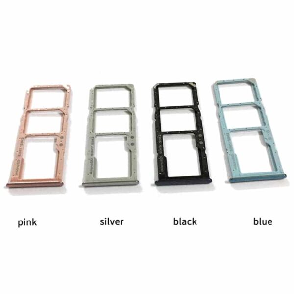 10pcs For Samsung Galaxy A51 A71 A515 A715 Sim Card Tray SD Reader Holder Dual SIM - Samsung Galaxy A71 Dual Simkort holder