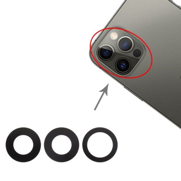 - iPhone 12 Pro Kamera glas linse