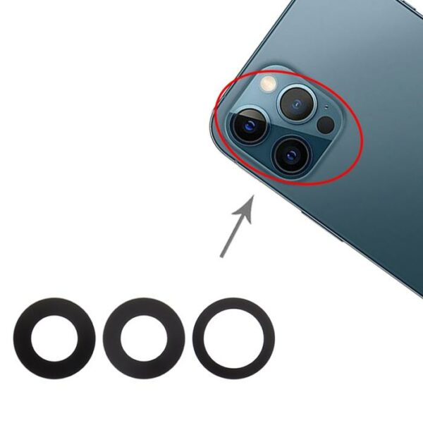 - iPhone 12 Pro Max Kamera glas linse
