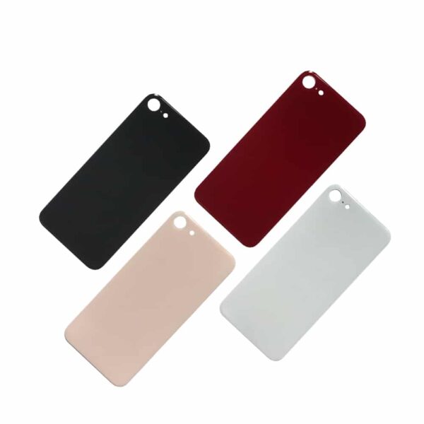 IPhone 8 Backglass 2 - iPhone 8 - Bagside glas / Bagglas (BIG HOLE)