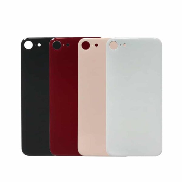 IPhone 8 Backglass 3 - iPhone 8 - Bagside glas / Bagglas (BIG HOLE)